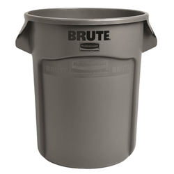 Brute, 20 Gallon Round Waste Container, Gray, RCP262000GRA