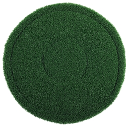 Americo, Turf Scrub, Round Floor Pad, 20", Turf Scrubbing, Green, each