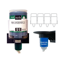 Hillyard, Above System, Laundry & Dishwashing Dispensing Solution, Full Kit