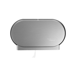 Marcal, Transcend, Twin Jumbo Toilet Paper Dispenser, SmartCore, Stainless, Each