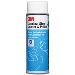 3M, Stainless Steel Cleaner, ready to use, 21 oz aerosol can, MIN14002, 12 per case, sold as can