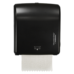 vonDrehle, Transcend, Manual, Mini Roll Towel Dispenser, Black