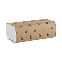 Boardwalk, Multifold Paper Towels, White, 1-Ply, BWK6200, Sold per case