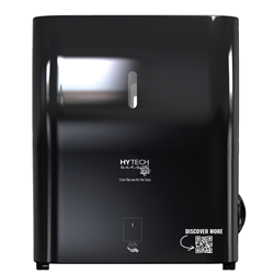Papernet, Hytech Seas Electronic No-Touch Roll Towel Dispenser, Black, 419483