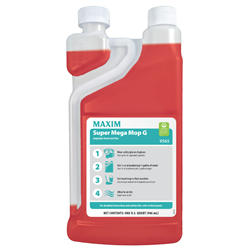 Midlab Maxim, Super Mega Mop G Daily Floor Cleaner, Easy Dilution Solution Quart Concentrate