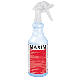 Midlab Maxim, GSC Germicidal Spray Cleaner, Disinfectant and Deodorizer, Lemon Scent, RTU Quart
