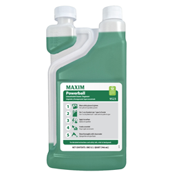 Midlab Maxim, Powerball Cleaner & Degreaser, Fragrant/Solvent Free, EDS Quart Concentrate