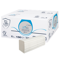 Papernet, DryTech, MultiFold Towel, White, Case