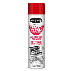 Sprayway, Crazy Clean All Purpose Cleaner, 19 oz, each