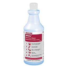 Midlab Maxim, Ready To Use, White2 Tile & Grout Cleaner, 32 oz, Ea
