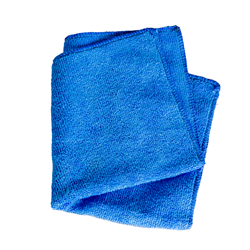 Golden Star, Lightweight Microfiber Cloths, 12"x12", Blue, Each