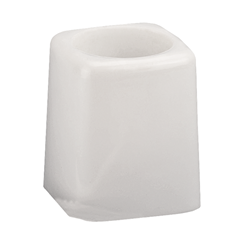 Tolco, Toilet Bowl Bush Holder, White, 1 Unit