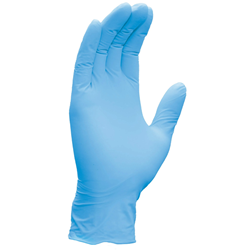 Tradex, Ambitex General Purpose Gloves, Nitrile, Large, Blue, 1 Box