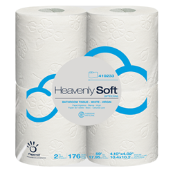 Papernet, Heavenly Soft, Household Toilet Paper, 2 Ply, 24 Rolls