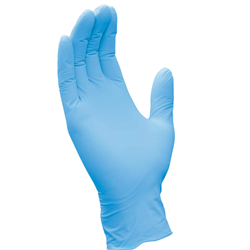 Raxwell, Nitrile, Exam Chemo Rated Gloves, Blue, XLarge, 4 Mil, 1 Box of 100