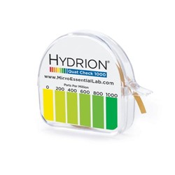 Anderson Chemicals, Hydrion S/R Quat Disp. 0-1000ppm, 150 test per unit, ATK4503, Sold as each