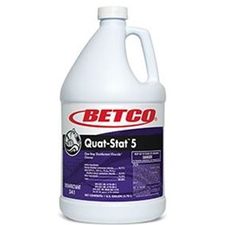 Betco, Quat-Stat 5 Disinfectant, Concentrate, Gallon
