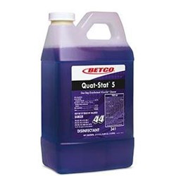 Betco, Quat-Stat 5 Disinfectant, 2 Liter FastDraw #44, 3414700, Sold as 1 bottle