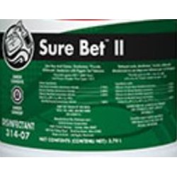 Betco, Secondary Label for Sure Bet II Foaming Cleaner, 3149090, sold as each