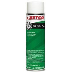 Betco, Top Flite Plus, All Purpose cleaner, Clinging Foam, 19 oz Ready to Use Aerosol, 0592300
