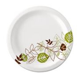Dixie, Pathways, Soak-Proof Shield Mediumweight Paper Plate, 8 1/2", 125/case, DXEUX9WSPK, sold as one case