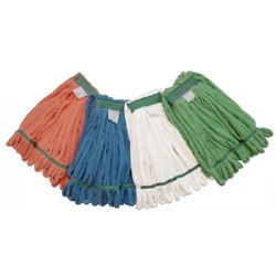 GoldenStar, Relintless Microfiber Wet Mop, Green, Large, 5 in headband, AWM94LG5, 12 per case, sold as each