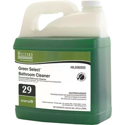 Hillyard, Arsenal One, Green Select Bathroom Cleaner #29, Dilution Control, HIL0082925