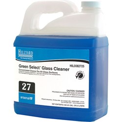 Hillyard, Arsenal One, Green Select Glass Cleaner #27, Dilution Control , HIL0082725