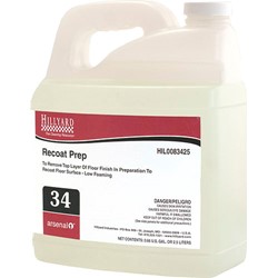 Hillyard, Arsenal One, Recoat Prep #34, Dilution Control, HIL0083425