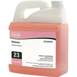 Hillyard, Arsenal One, Restorer #23, Dilution Control, HIL0082325, sold as One 2.5 liter bottle.