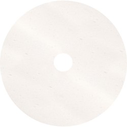 Hillyard, Trident, Round Floor Pad, 17", White, each