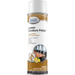 Hillyard, Aerosol, Lemon Furniture Polish, 19 oz, each