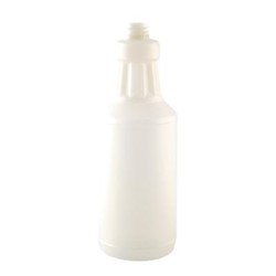 Hillyard, Plain Quart Spray Bottle, translucent plastic, HIL31950