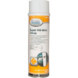 Hillyard, Super Hil Aire Deodorizer, Citrus, ready to use 16 oz aerosol can, HIL0105654