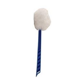 Hillyard, Toilet Bowl Mop Brush, 12 inch blue plastic handle, HIL20411, 100 per case, sold as 1 brush
