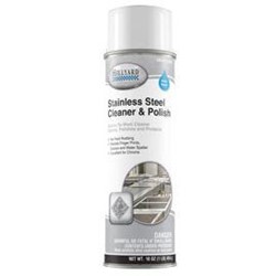 Hillyard, Water Based Stainless Steel Cleaner and Polish, 16 oz can, HIL0113455, 12 cans per case, sold as 1 can