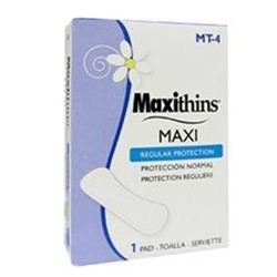 Hospeco, Maxi Thin Sanitary Napkin No. 4 Regular, HOSMT4, 250 per case, sold as case