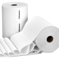 vonDrehle, Enmotion 10 In, Hardwound Roll Towels, Preserve, 800 ft, White