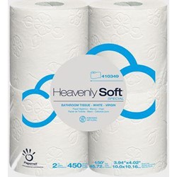 Papernet, Toilet Paper, Heavenly Soft Special, 450 Sheets, White