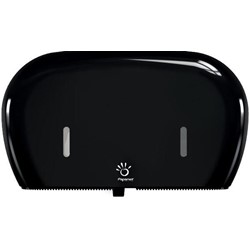 Papernet, HyTech, Toilet Paper Dispenser, Mini Twin, Black