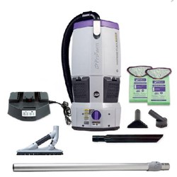 Proteam, GoFree Flex Pro, Cordless Backpack Vacuum, 6qt, 107540