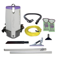ProTeam, Super Coach Pro 10 Backpack Vacuum with 107530 attachment kit