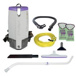 ProTeam, Super Coach Pro 10 Vac Backpack, Contains Attachment Kit 107100