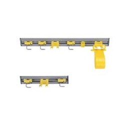 Rubbermaid, Closet Organizer and Tool Holder, 18x3.25x4.25, Gray, RUB1992, 6 per case, sold as each