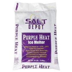 Salt Depot, Purple Heat Ice Melt, 50 Lb Bag, PH50