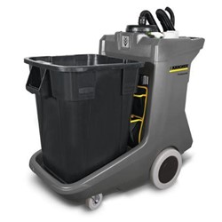 Windsor-Karcher, Eco! T11 BP Liner Deluxe, CartVac Commercial Vacuum with Trash Can and Home Base Supply Pouch